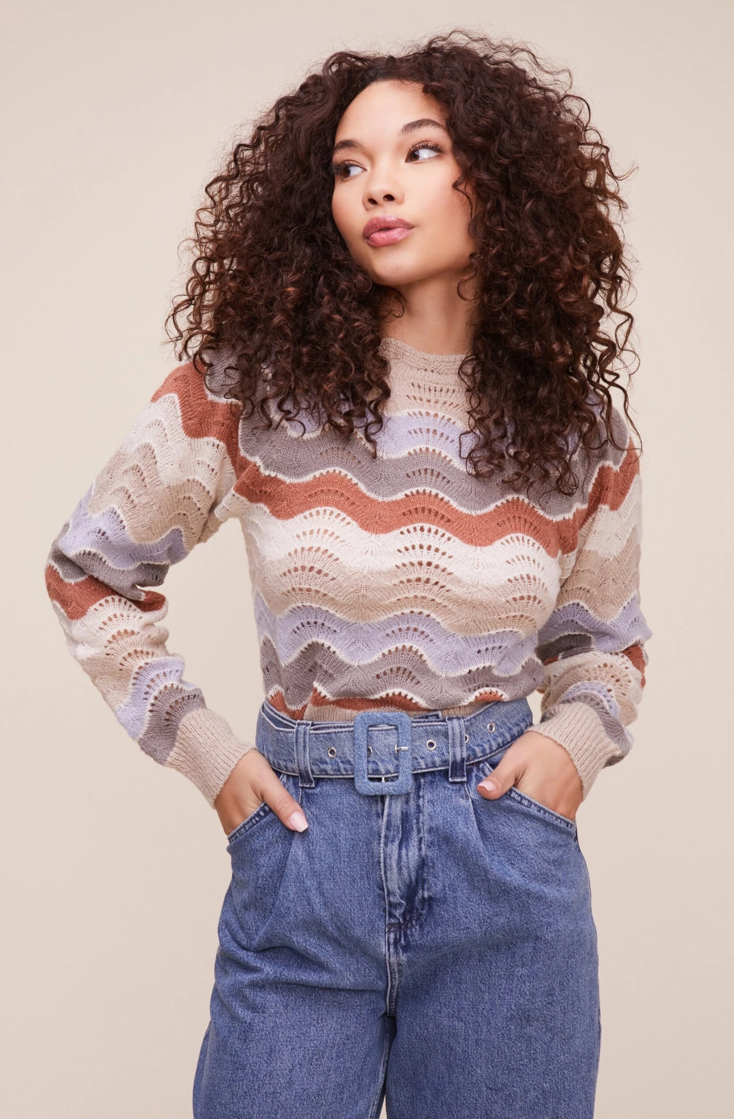 Emma Chevron Sweater 6 Emma Chevron Sweater - Image 4