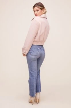 Andrea Moto Jacket 11 Andrea Moto Jacket -Astr The Label Shop ACT16202 BLUSH 4