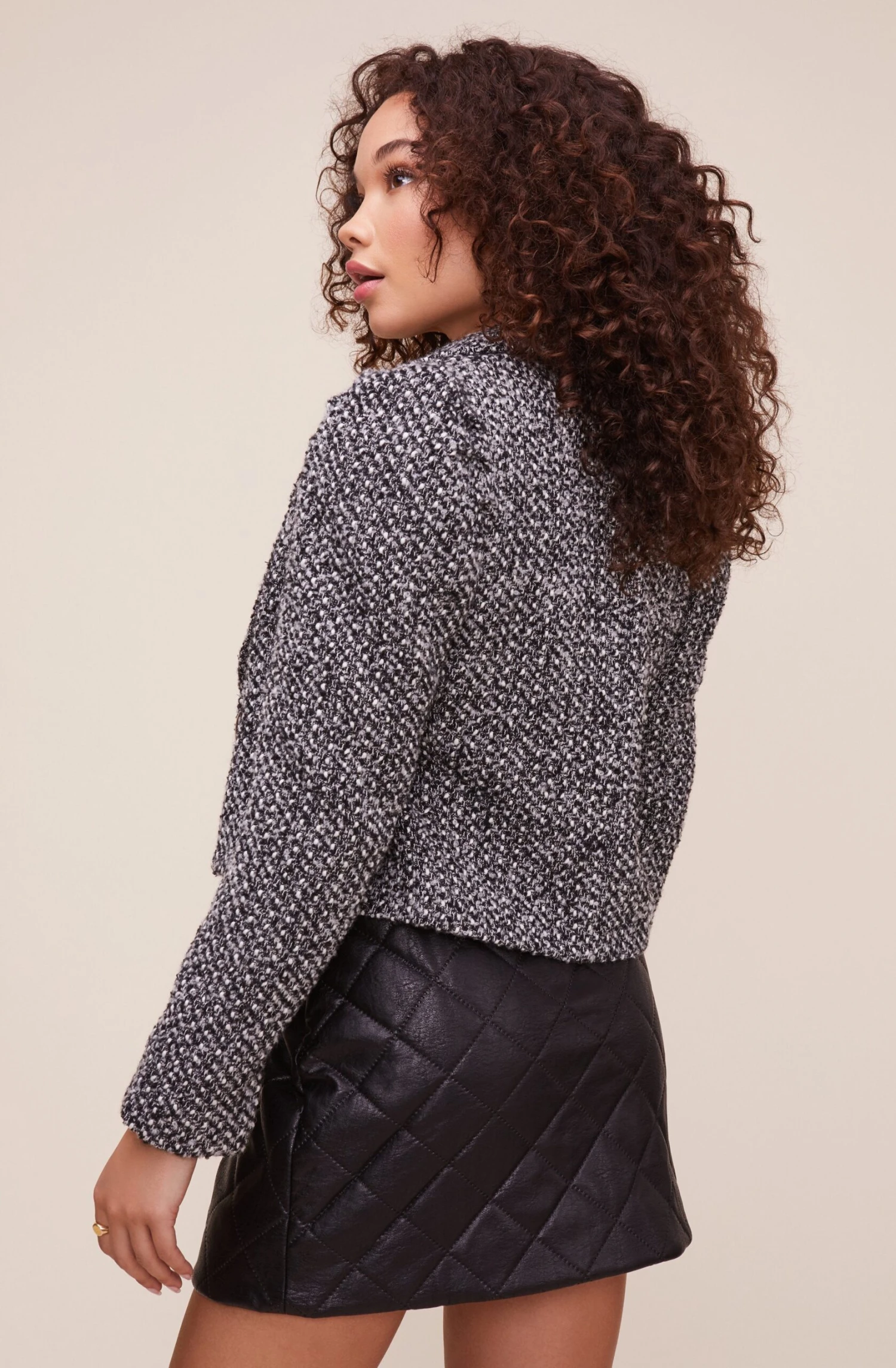 Perla Tweed Knit Blazer 7 Perla Tweed Knit Blazer - Image 5