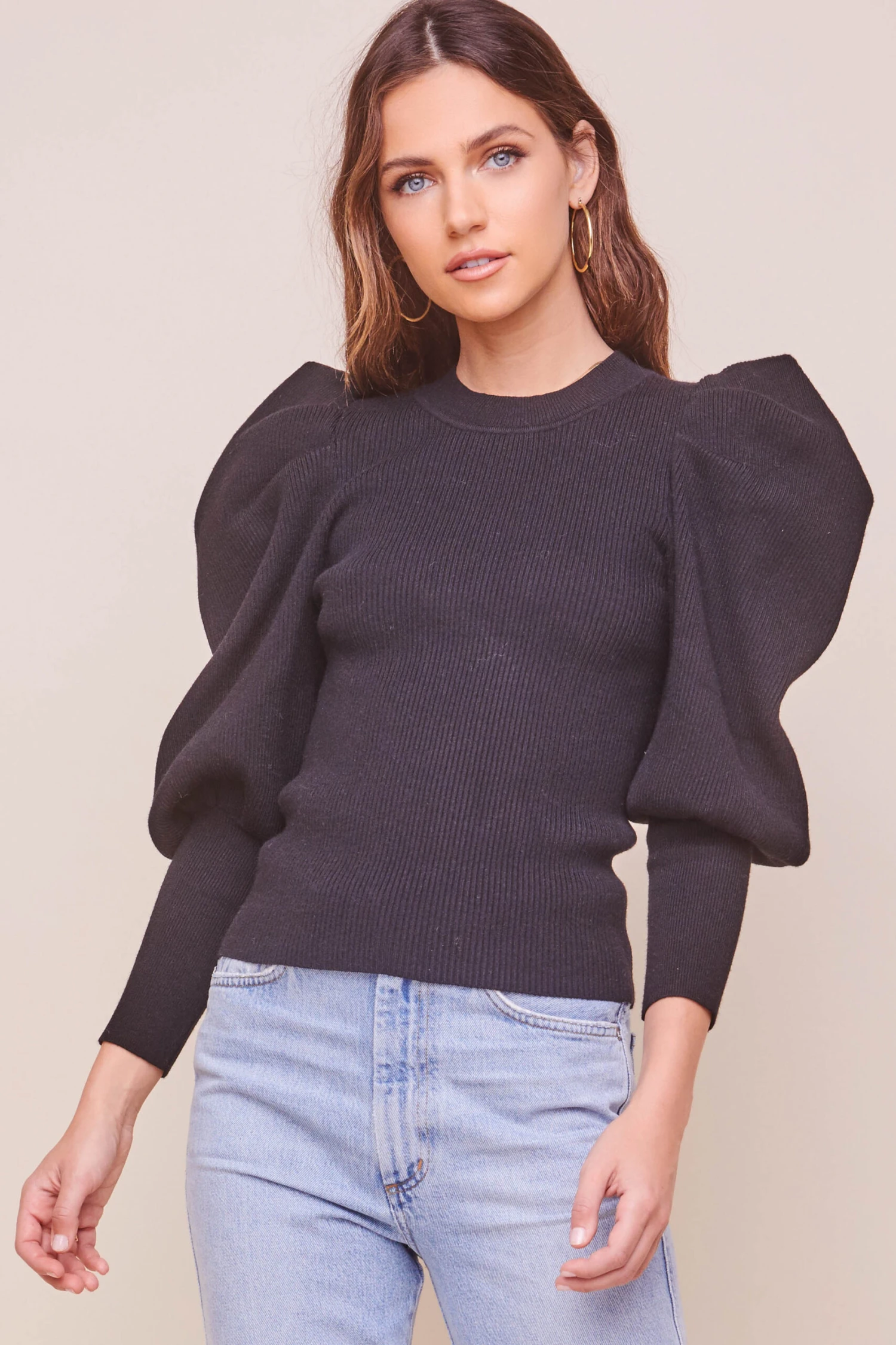 Elina Puff Sleeve Sweater 8 Elina Puff Sleeve Sweater - Image 6