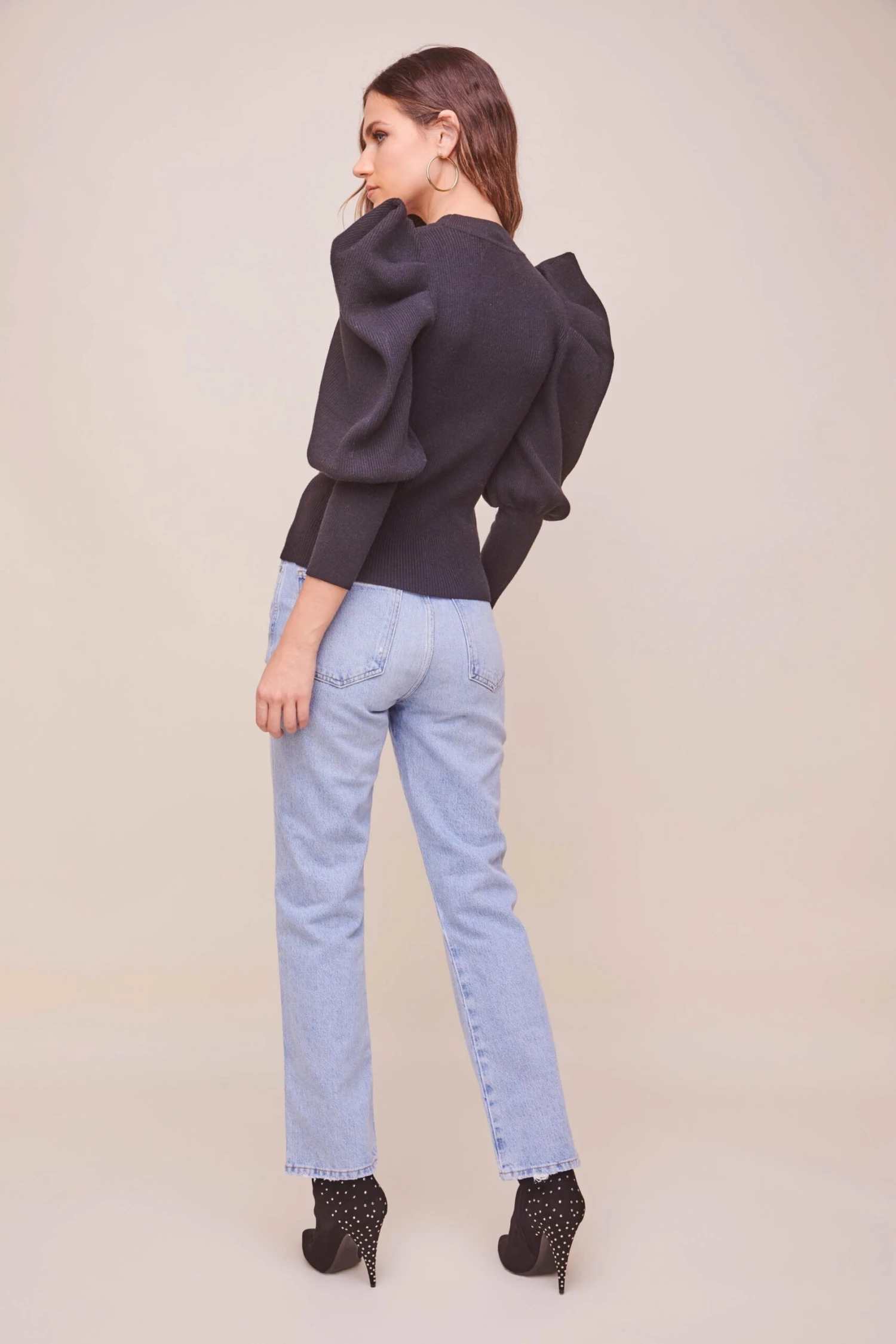 Elina Puff Sleeve Sweater 10 Elina Puff Sleeve Sweater - Image 8