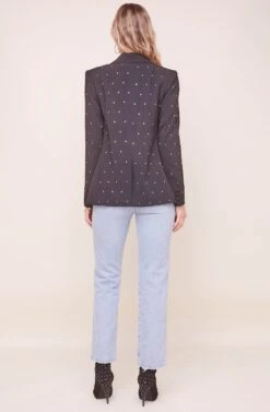 Maeve Embellished Blazer -Astr The Label Shop ACT16409 BLACKJEWEL 3
