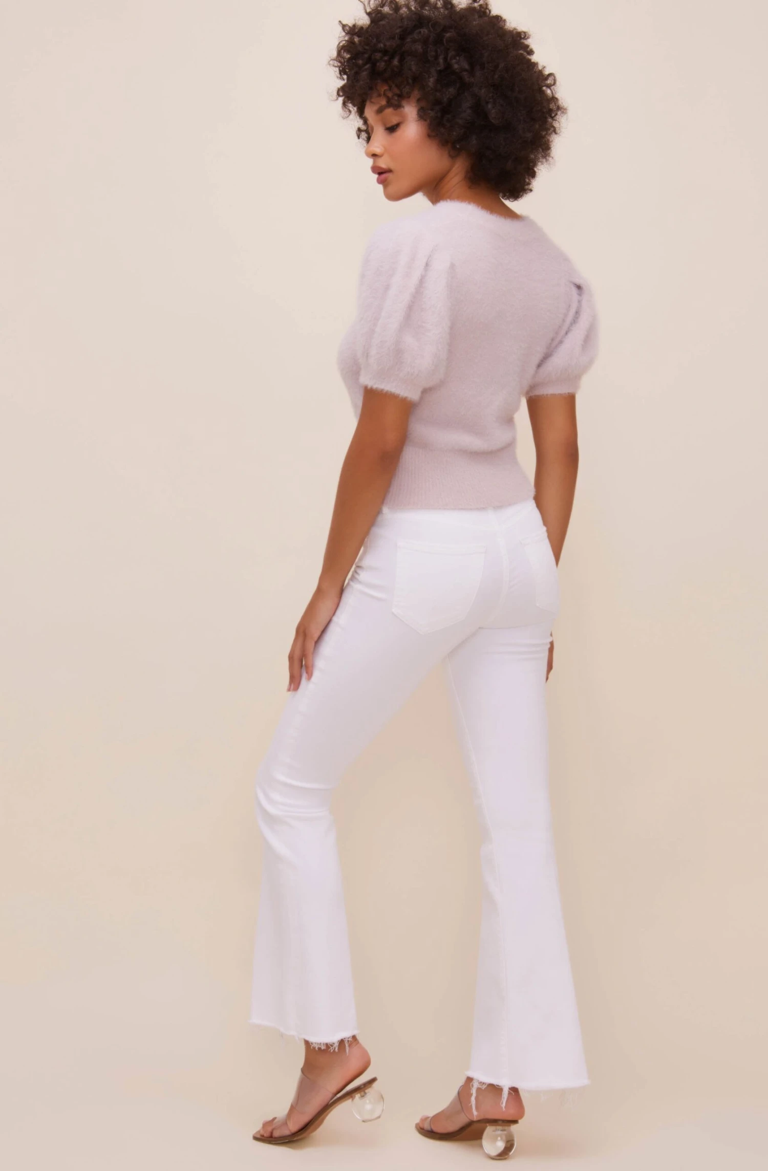 Alba Puff Sleeve Cardigan 10 Alba Puff Sleeve Cardigan - Image 8