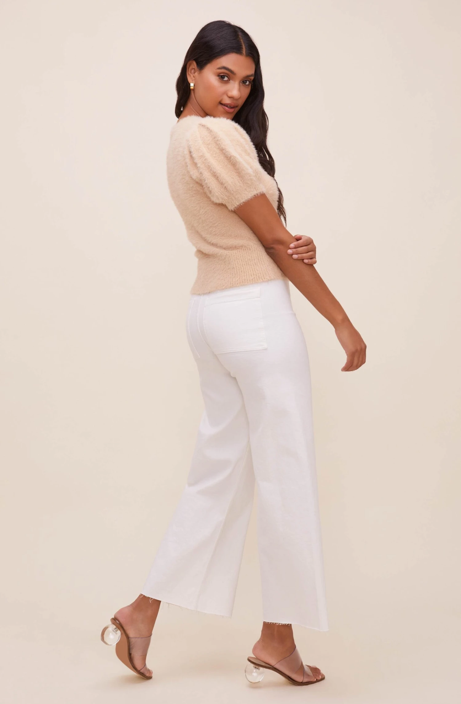 Alba Puff Sleeve Cardigan 6 Alba Puff Sleeve Cardigan - Image 4