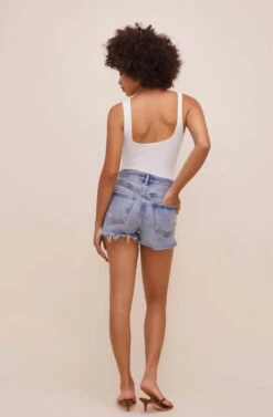 Cal Cutout Bodysuit -Astr The Label Shop ACT16482 WHITE 5