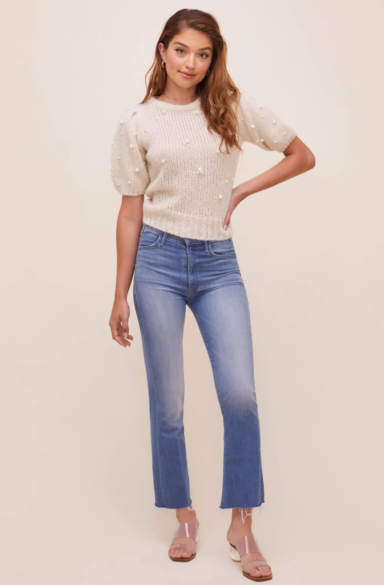 Giana Pearl Embellished Sweater 4 Giana Pearl Embellished Sweater - Image 2