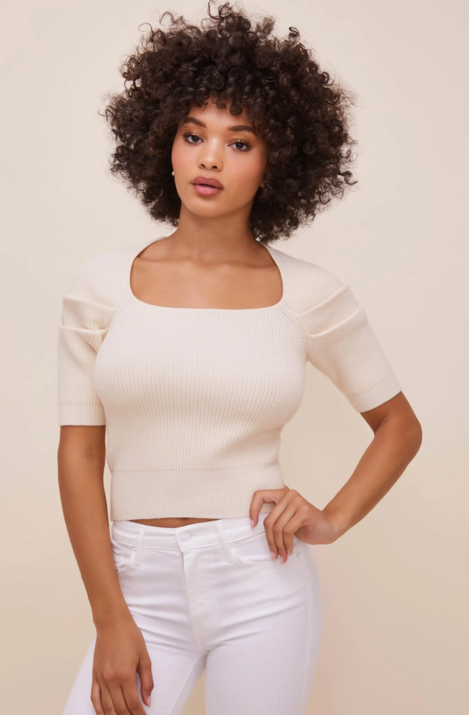 Adelia Ribbed Knit Sweater 3 Adelia Ribbed Knit Sweater