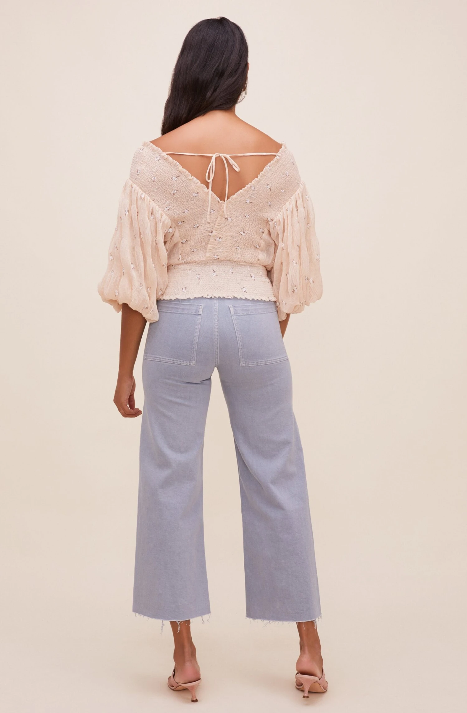 Ginny Floral Smocked Puff Sleeve Top 4 Ginny Floral Smocked Puff Sleeve Top - Image 2