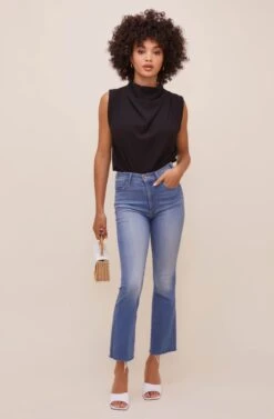 Remi Mock Neck Sleeveless Bodysuit