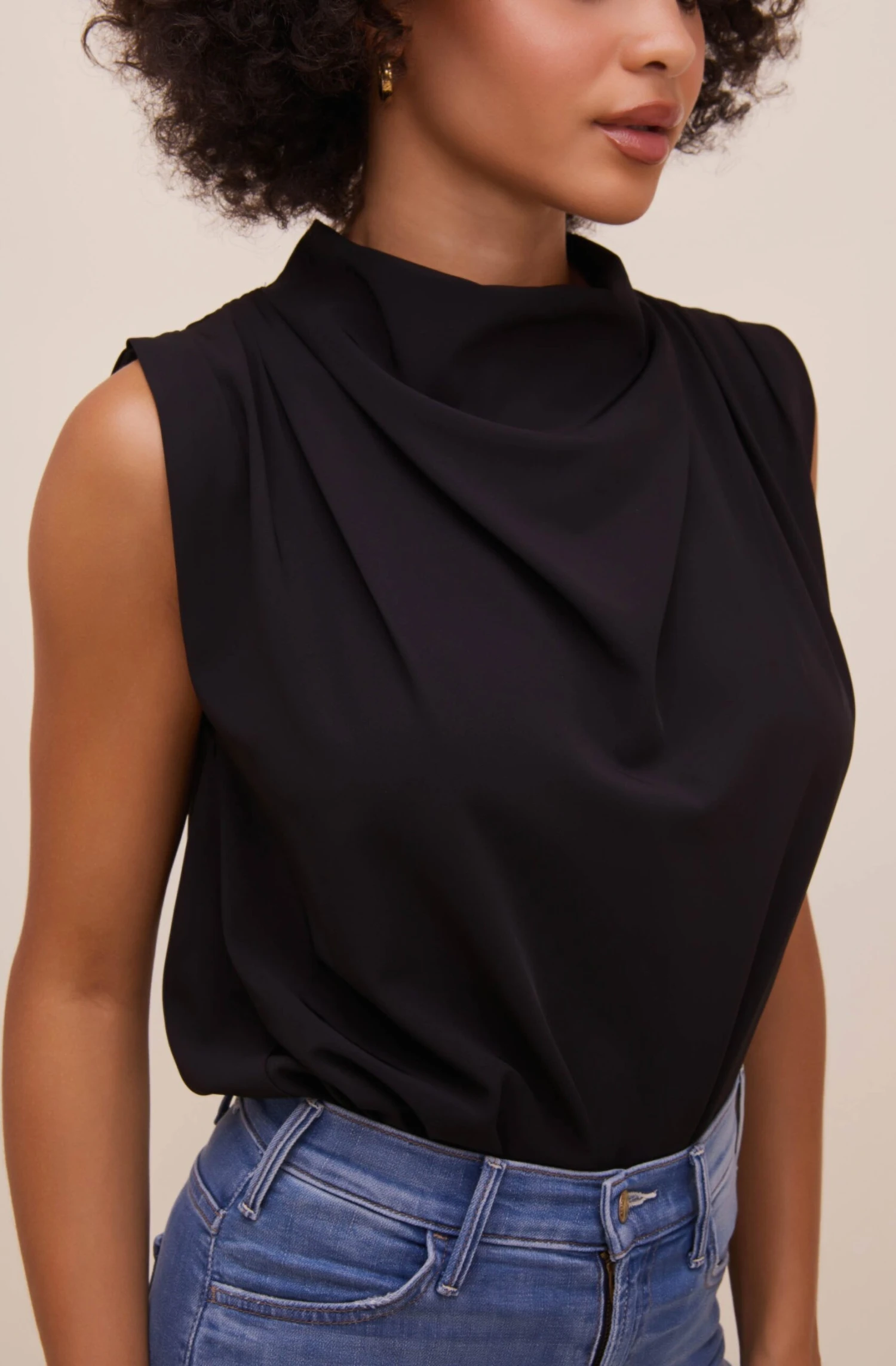 Remi Mock Neck Sleeveless Bodysuit 5 Remi Mock Neck Sleeveless Bodysuit - Image 3