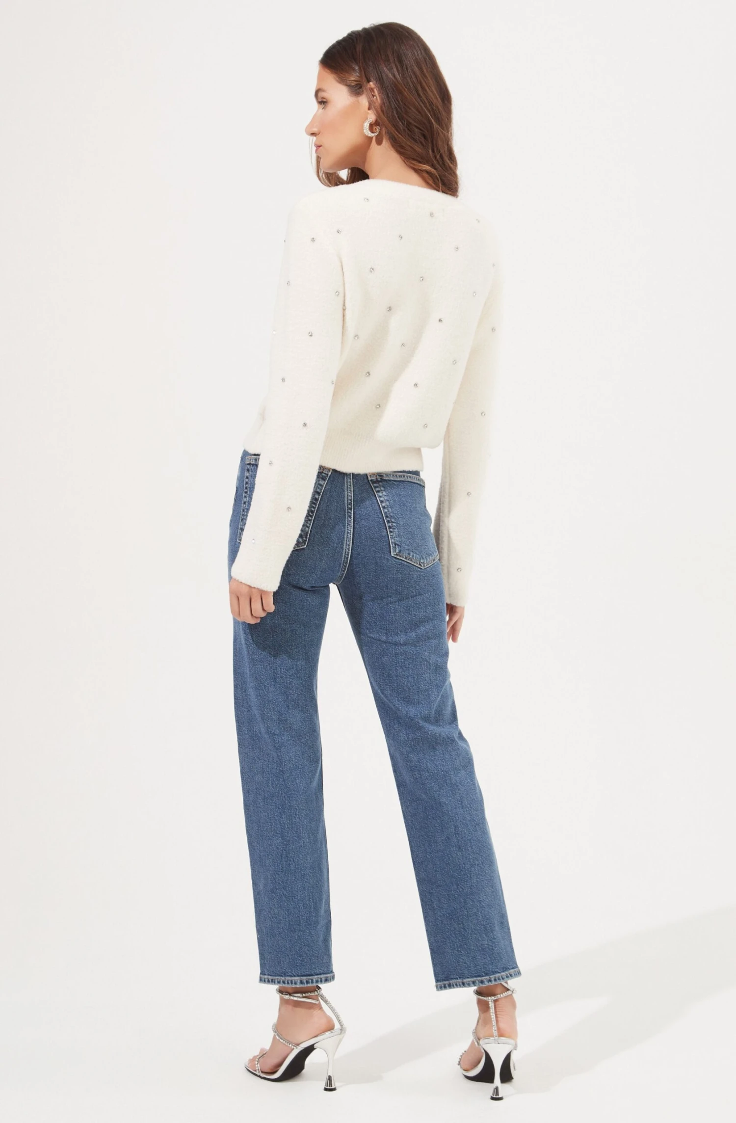 Tea Party Rhinestone Embellished Cardigan 4 Tea Party Rhinestone Embellished Cardigan - Image 2