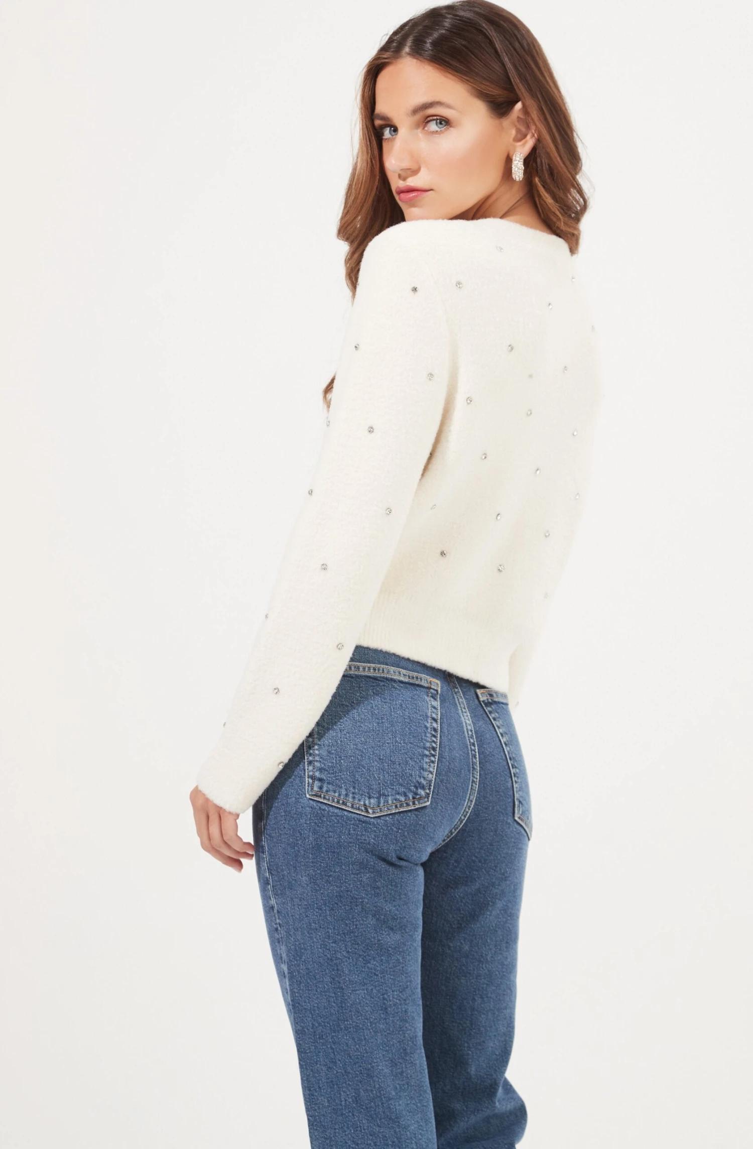 Tea Party Rhinestone Embellished Cardigan 8 Tea Party Rhinestone Embellished Cardigan - Image 6