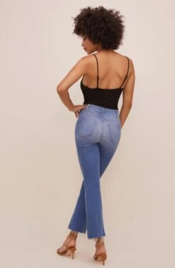 Anissa Plunge Bodysuit -Astr The Label Shop ACT16597 BLACK 7