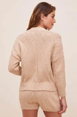 Cozy Up Button Down Cardigan -Astr The Label Shop ACT16602 CAFEAULAIT 7