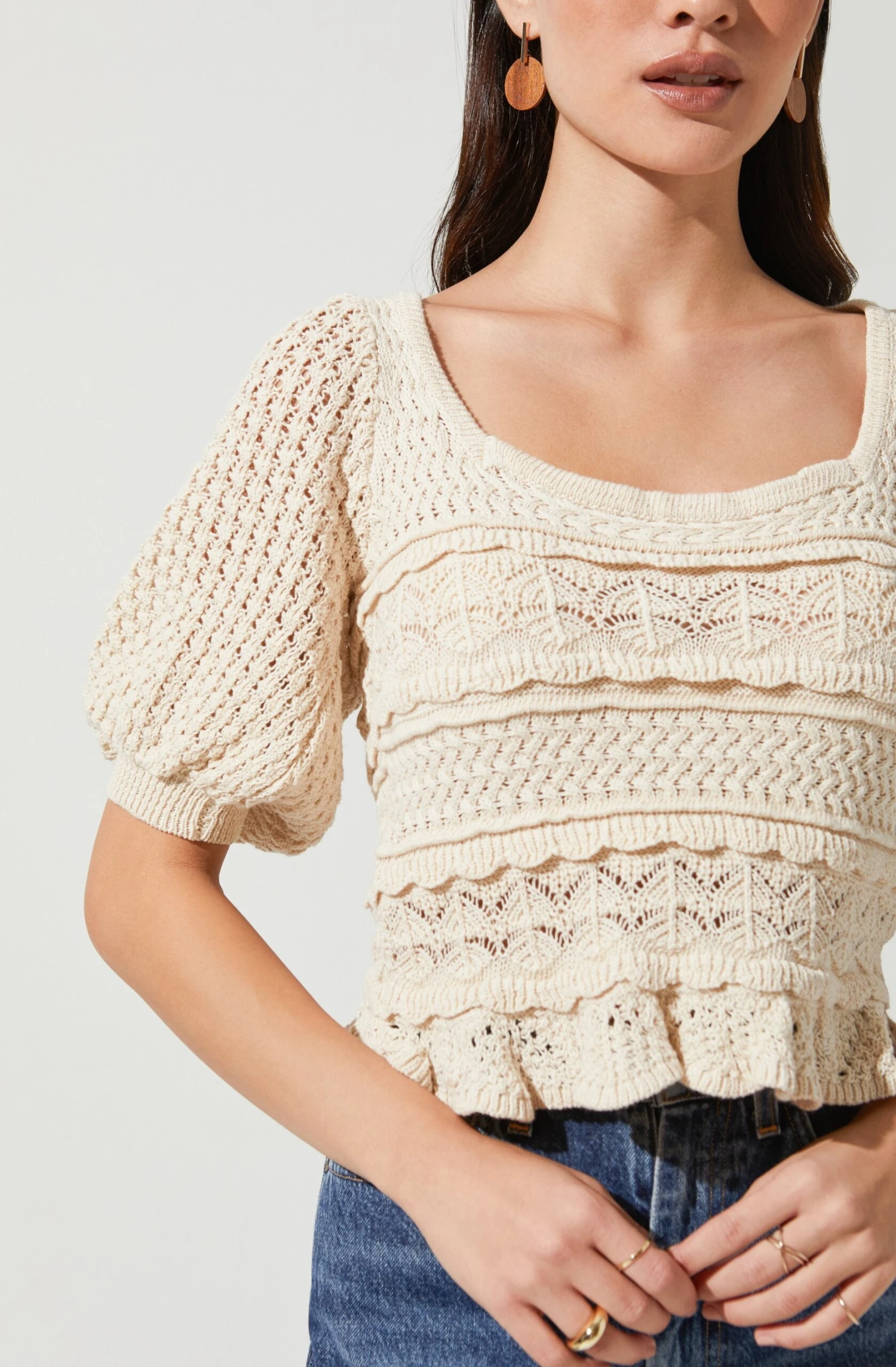 Hera Crochet Sweater 5 Hera Crochet Sweater - Image 3