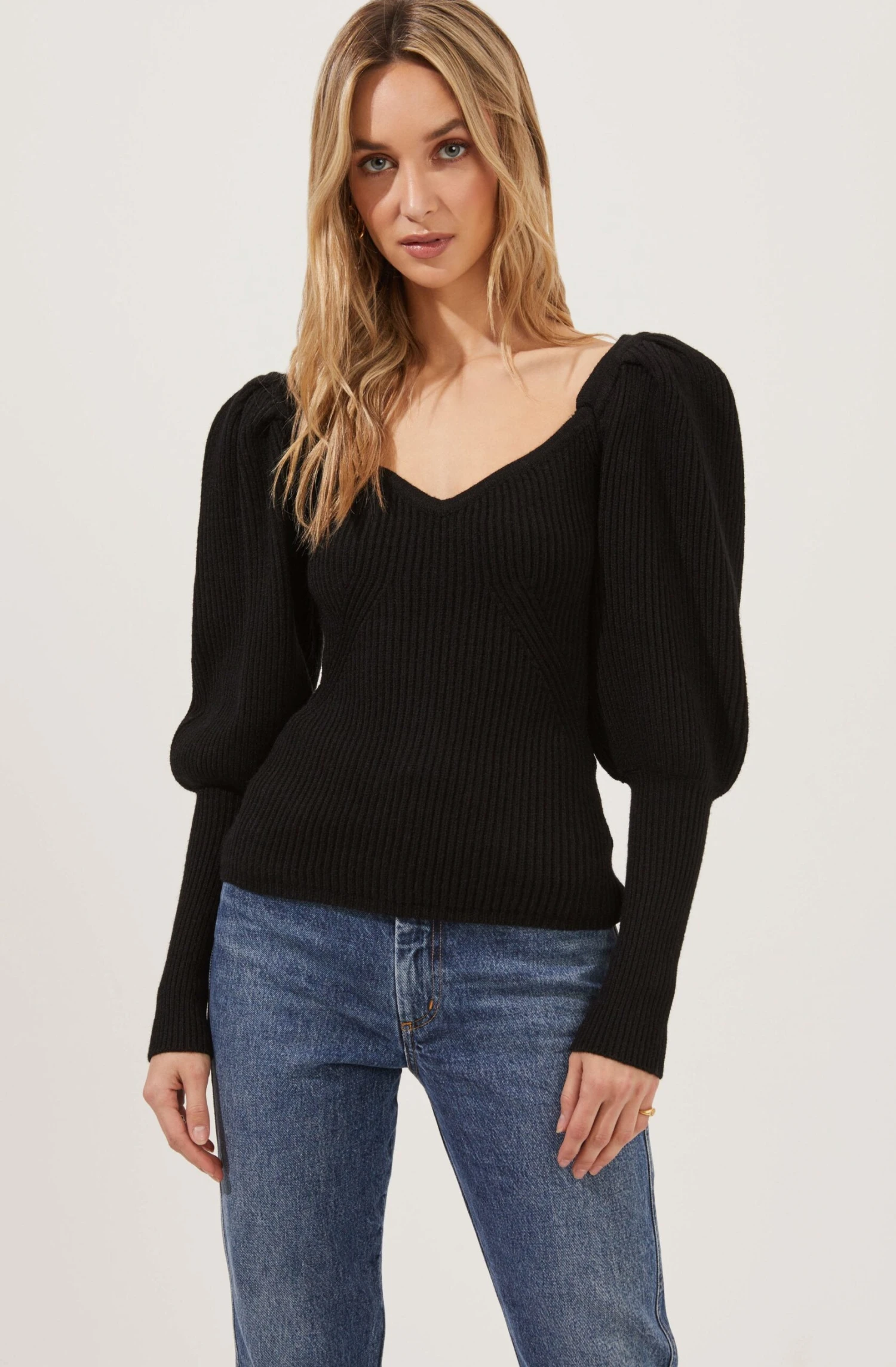 Esma Puff Sleeve Sweater 7 Esma Puff Sleeve Sweater - Image 5