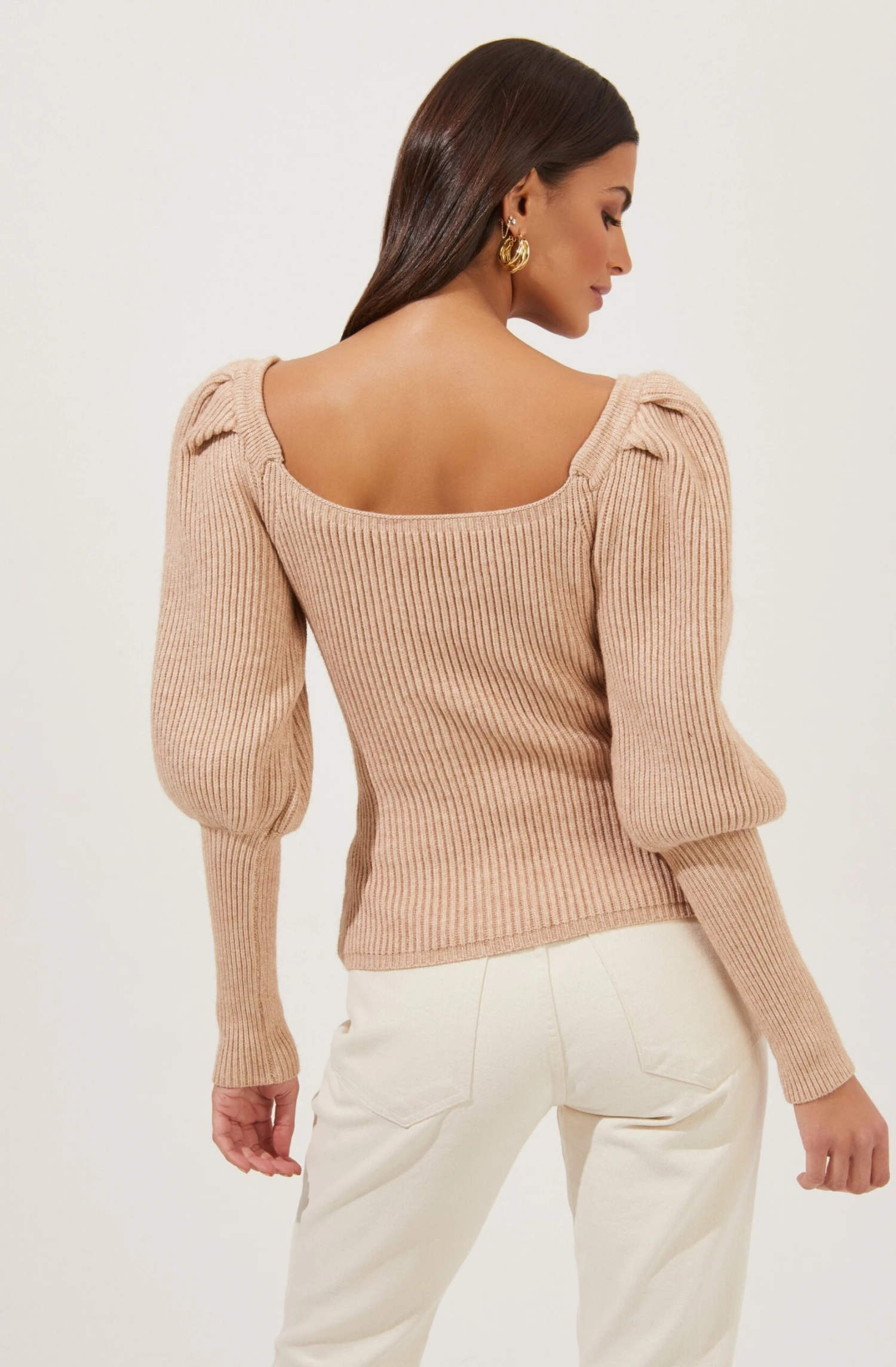 Esma Puff Sleeve Sweater 10 Esma Puff Sleeve Sweater - Image 8