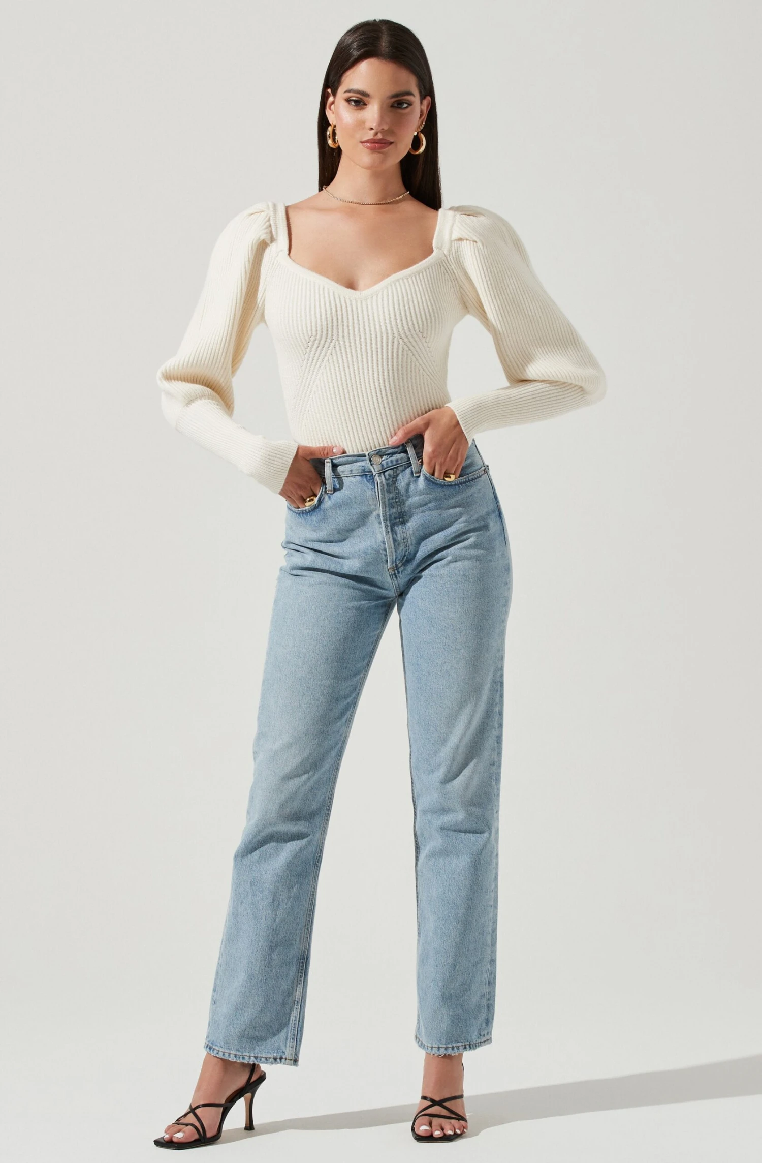 Esma Puff Sleeve Sweater 18 Esma Puff Sleeve Sweater - Image 16