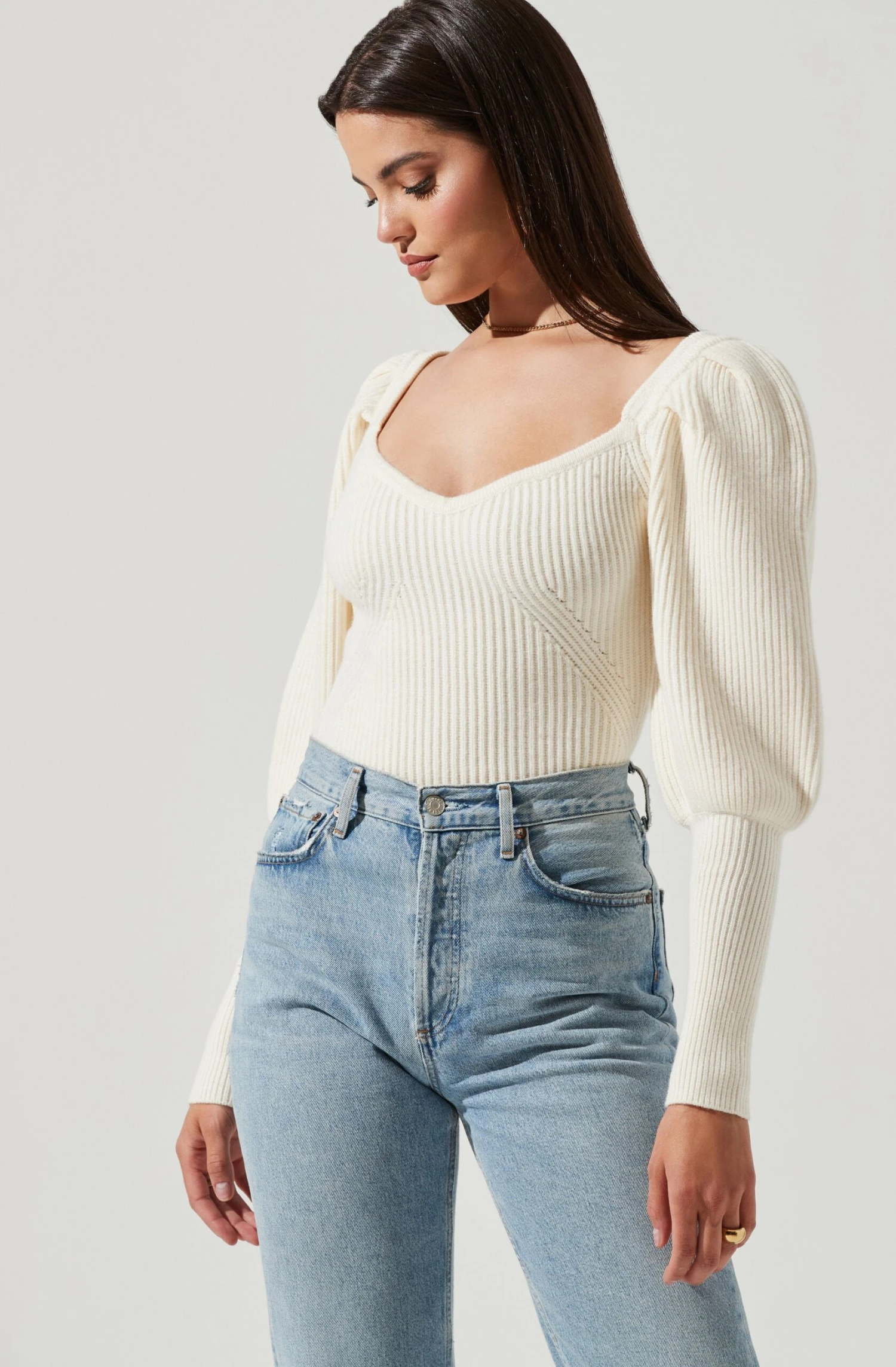 Esma Puff Sleeve Sweater 17 Esma Puff Sleeve Sweater - Image 15