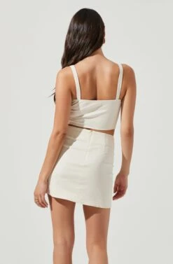 Monet Bustier Top -Astr The Label Shop ACT17124C CREAM 4