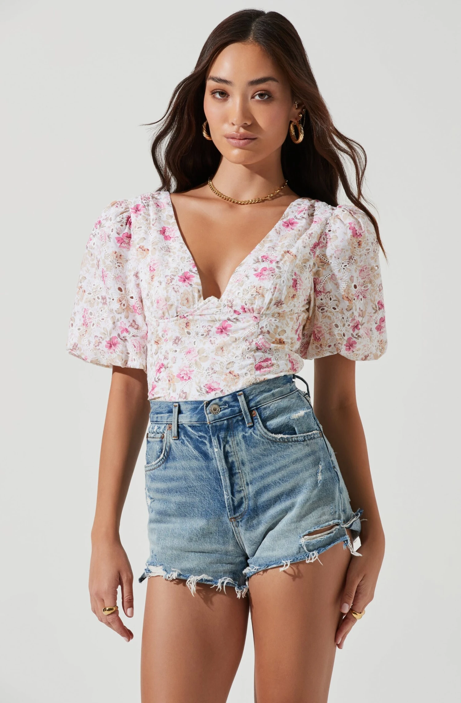 Beaumont Floral Puff Sleeve Top 3 Beaumont Floral Puff Sleeve Top