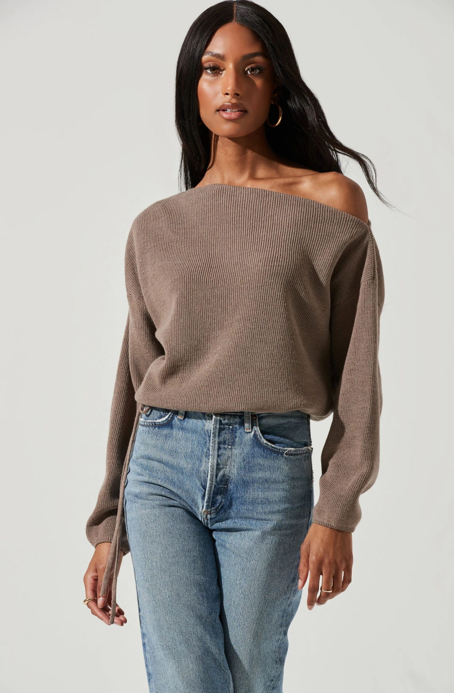 Brooklyn Off Shoulder Sweater 9 Brooklyn Off Shoulder Sweater - Image 7