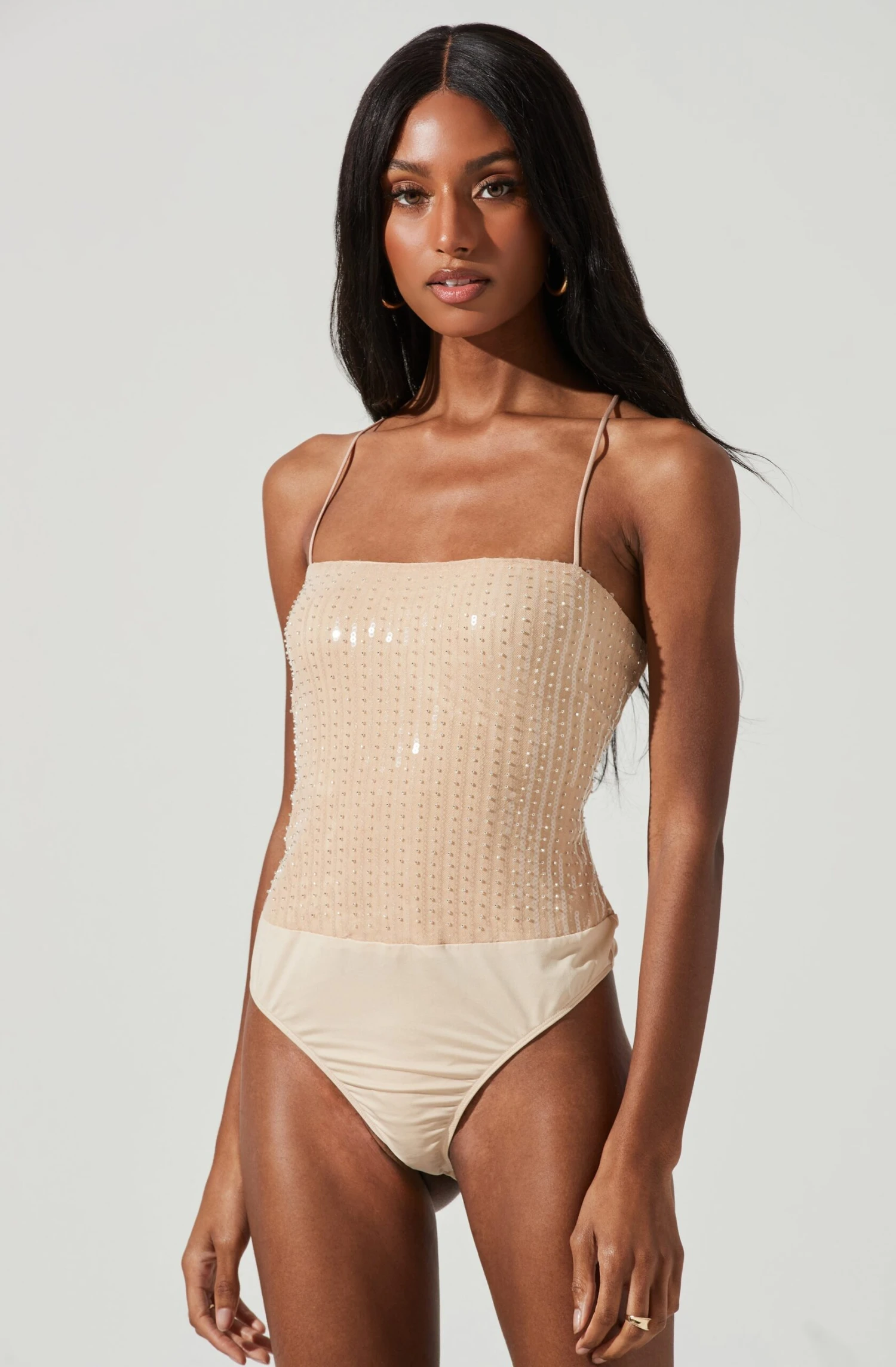 Zahara Beaded Strappy Bodysuit 5 Zahara Beaded Strappy Bodysuit - Image 3