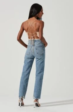 Zahara Beaded Strappy Bodysuit 12 Zahara Beaded Strappy Bodysuit -Astr The Label Shop ACT17295 NUDE 0961