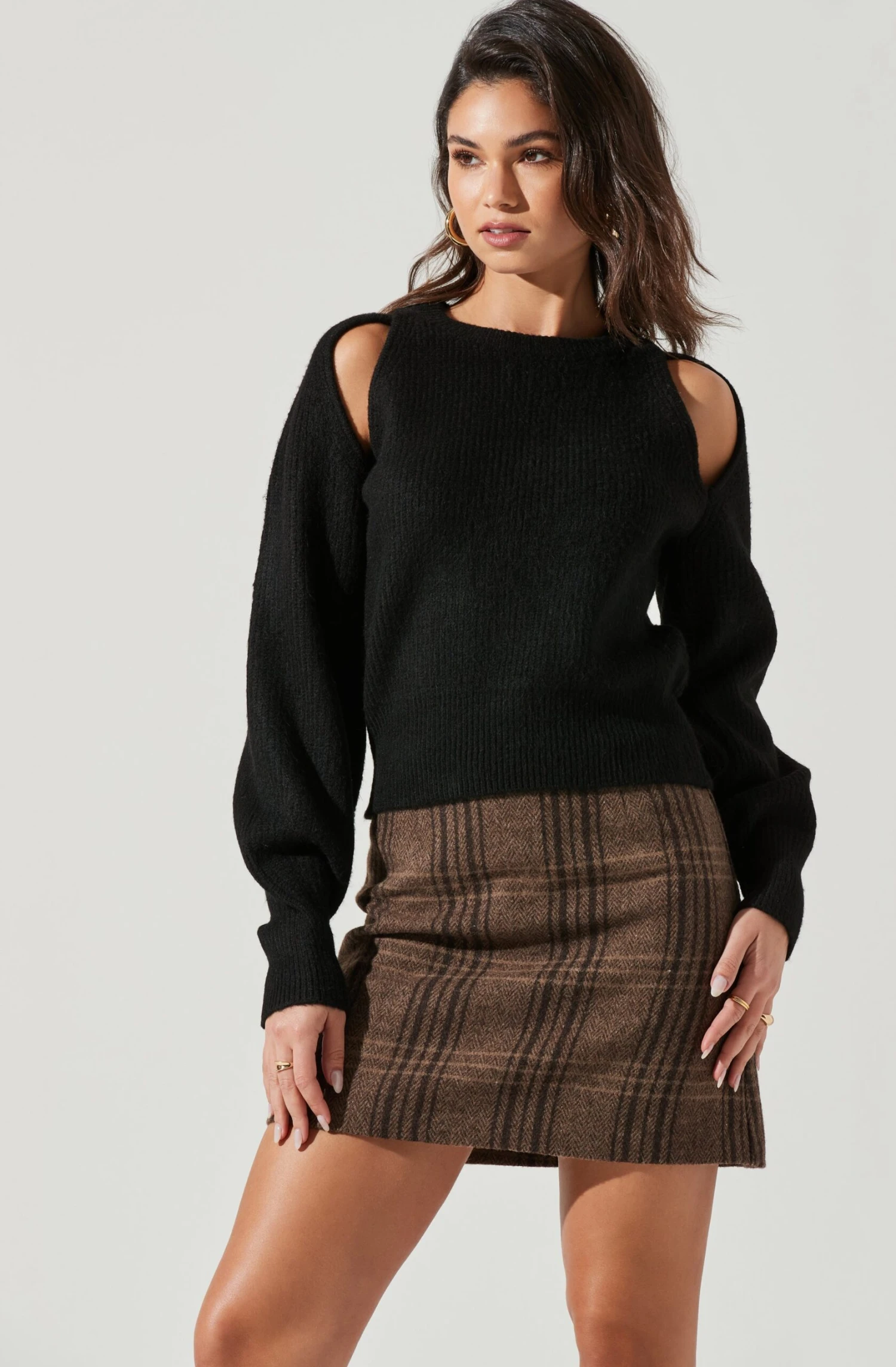 Adira Shoulder Cutout Sweater 4 Adira Shoulder Cutout Sweater - Image 2
