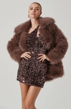 Hadley Faux Fur Coat 16 Hadley Faux Fur Coat -Astr The Label Shop ACT17441 MOCHAMAUVE 3