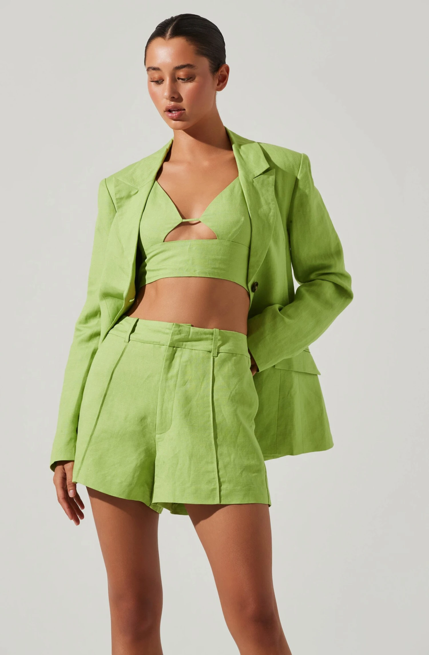 Ayra Front Button Blazer 19 Ayra Front Button Blazer - Image 17