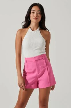 Aisling Sweater Knit Halter Top