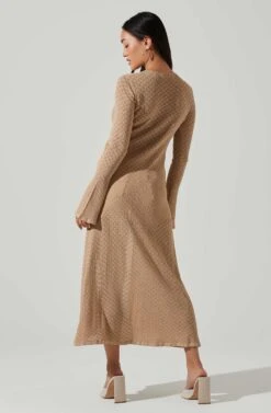 Medora Knit Cardigan -Astr The Label Shop ACT17701 NATURAL 6