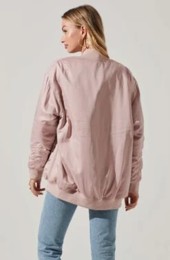 Torin Bomber Jacket -Astr The Label Shop ACT17705 LIGHTPINK 4