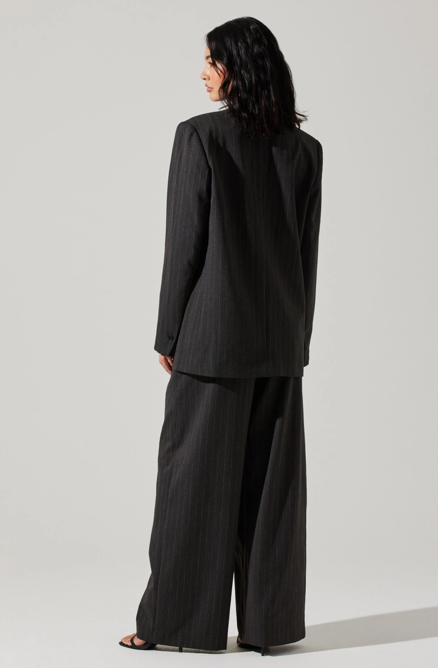 Pauline Pinstripe Oversized Blazer 7 Pauline Pinstripe Oversized Blazer - Image 5