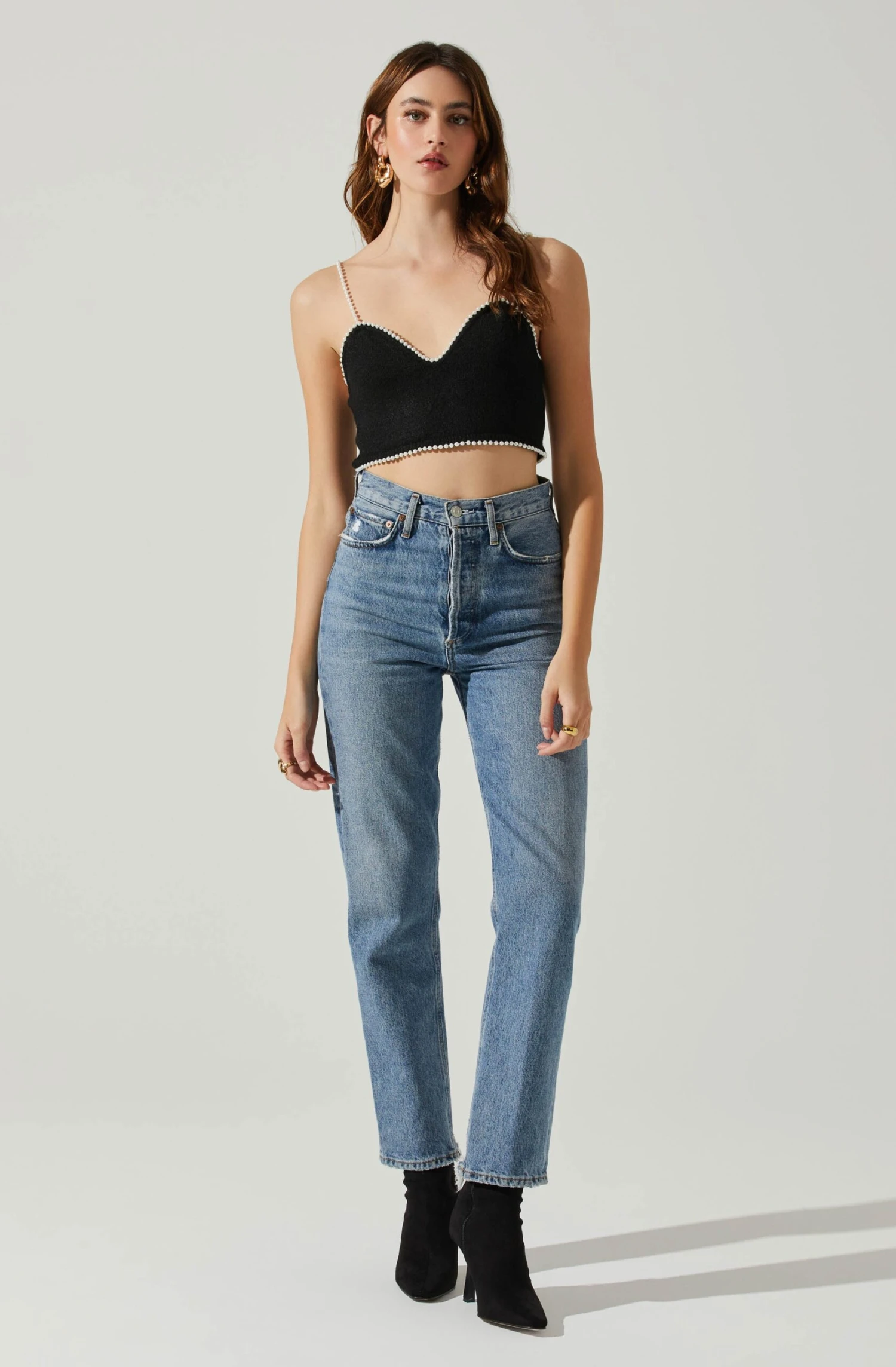 Kira Pearl Embellished Sweater Top 6 Kira Pearl Embellished Sweater Top - Image 4