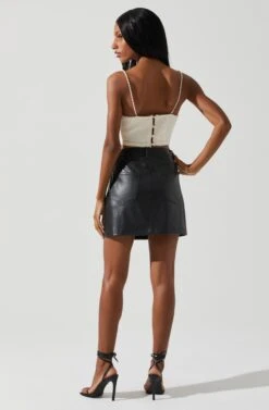 Kira Pearl Embellished Sweater Top 24 Kira Pearl Embellished Sweater Top -Astr The Label Shop ACT17886 CREAM 5