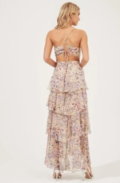 Rosana Floral Tiered Ruffle Maxi Dress -Astr The Label Shop ADR100691 YELLOWPURPLEFLORAL 4 aefc167e 7cec 4e4a a1f8 57d60cf78cdd