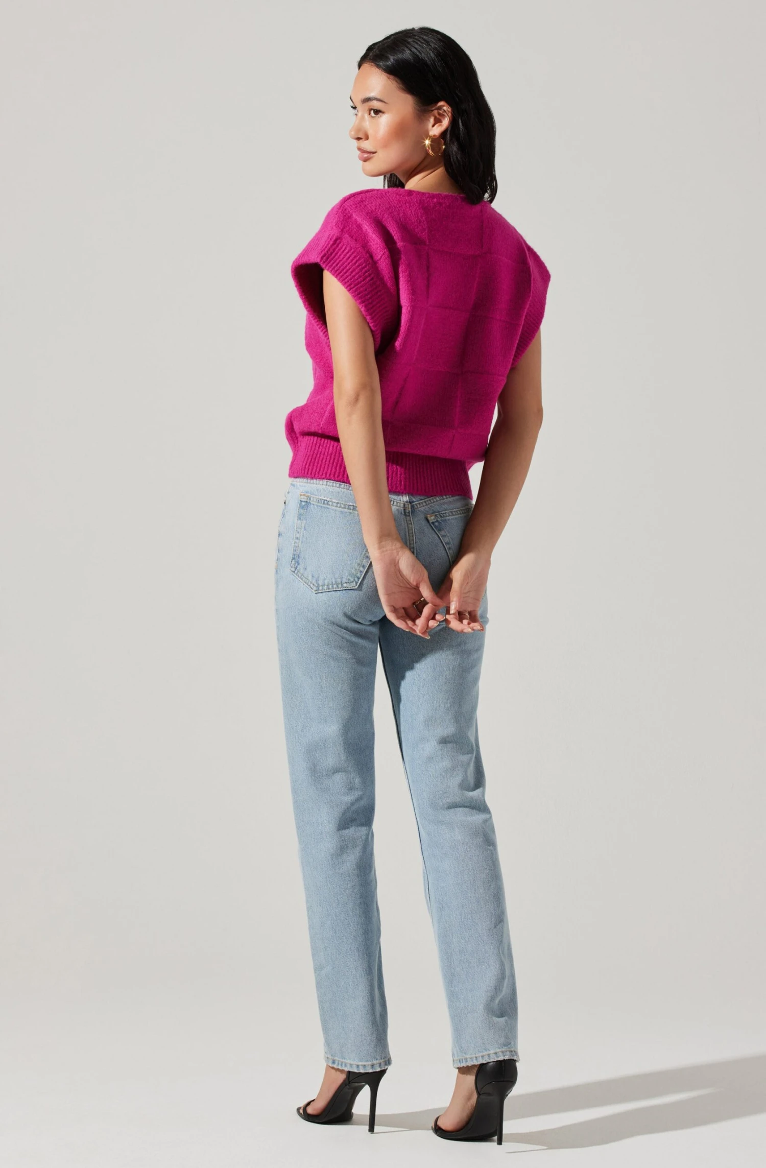 Checkered Sweater Vest 13 Checkered Sweater Vest - Image 11