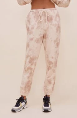 In The Clouds Tie Dye Sweatpant -Astr The Label Shop AP7198 TAUPETIEDYE 6