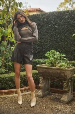 Taissa Knit Bolero Sweater -Astr The Label Shop ASTR FALL22 PT2 1396