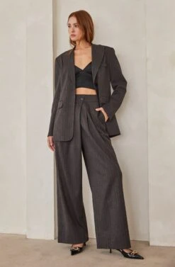 Boyfriend Pleated Criss-Cross Waist Pants 13 Boyfriend Pleated Criss-Cross Waist Pants -Astr The Label Shop ASTR FALL23 ASSETS 0780