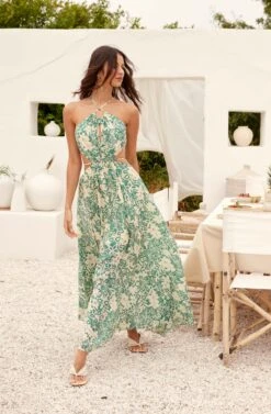 Sivana Halter Neck Floral Maxi Dress 11 Sivana Halter Neck Floral Maxi Dress -Astr The Label Shop ASTR 06072023 SUMMERTRAVELII 4538