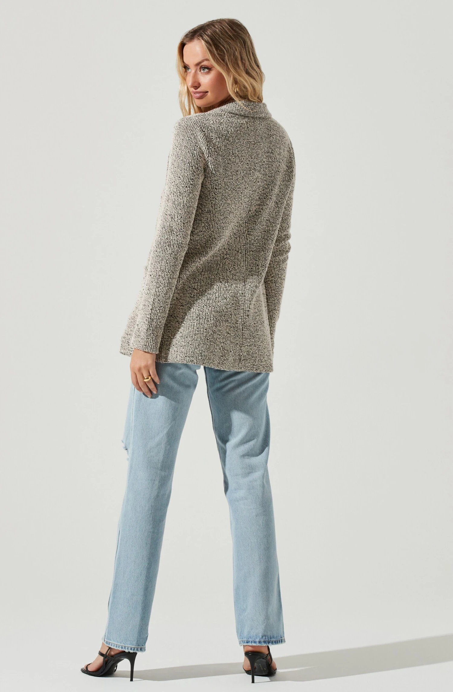 Tweed Oversized Blazer 8 Tweed Oversized Blazer - Image 6