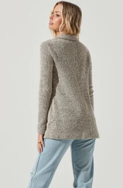 Tweed Oversized Blazer 10 Tweed Oversized Blazer -Astr The Label Shop AT12897 CREAM BLACK 6