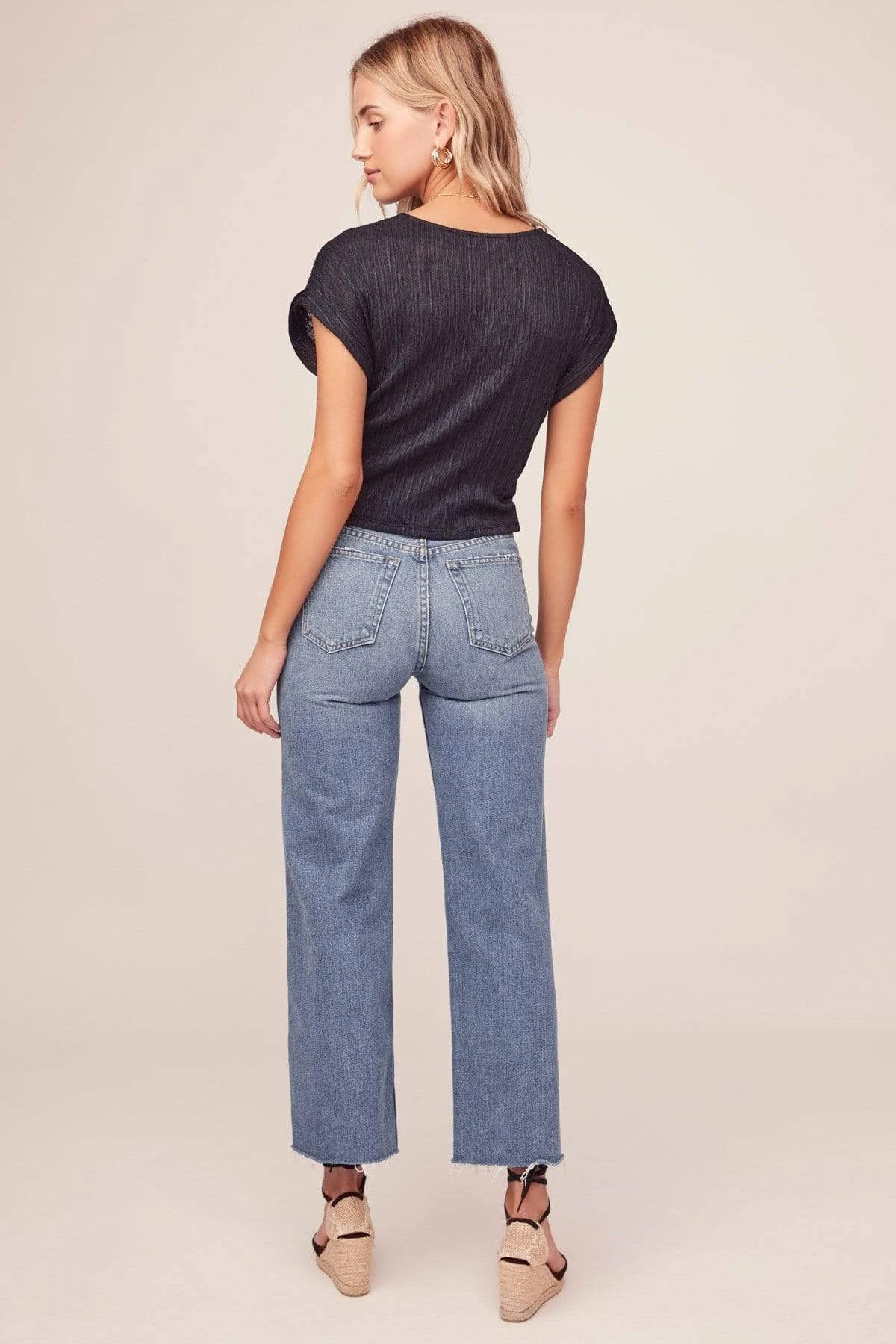 Plisse Button Top 6 Plisse Button Top - Image 4