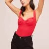 Bardot Bodysuit -Astr The Label Shop AT15562 RED 6
