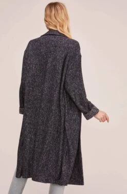 Quebec Long Jacket -Astr The Label Shop AT15604 NAVY IVORY 6