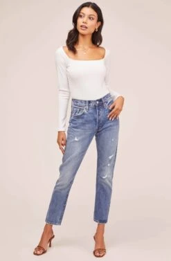 Raegan Bodysuit -Astr The Label Shop AT15694 WHITE 1