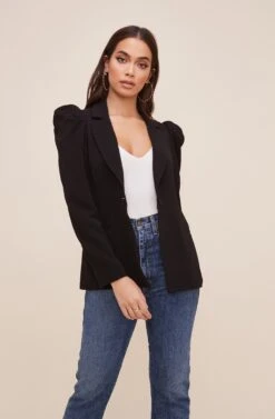 Puff Sleeve Blazer